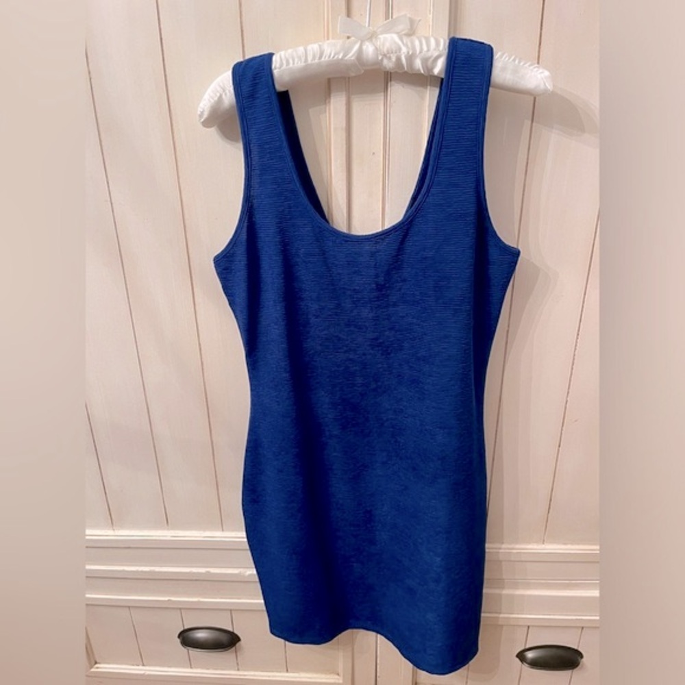 Navy Blue Forever 21 Casual Dress - SZ Large